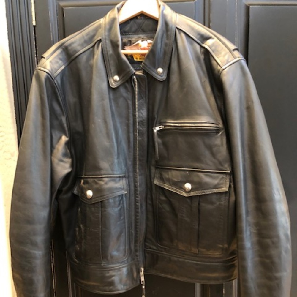 Harley-Davidson Leather Bomber Jacket